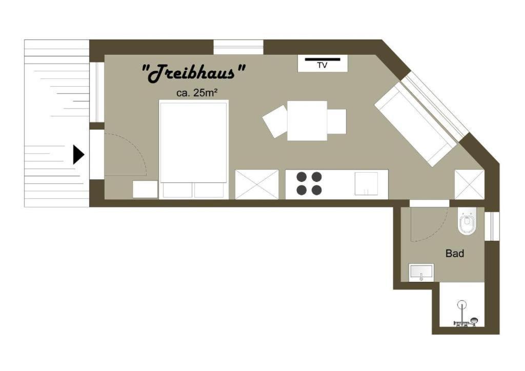 Treibhaus Daire Büsum Dış mekan fotoğraf